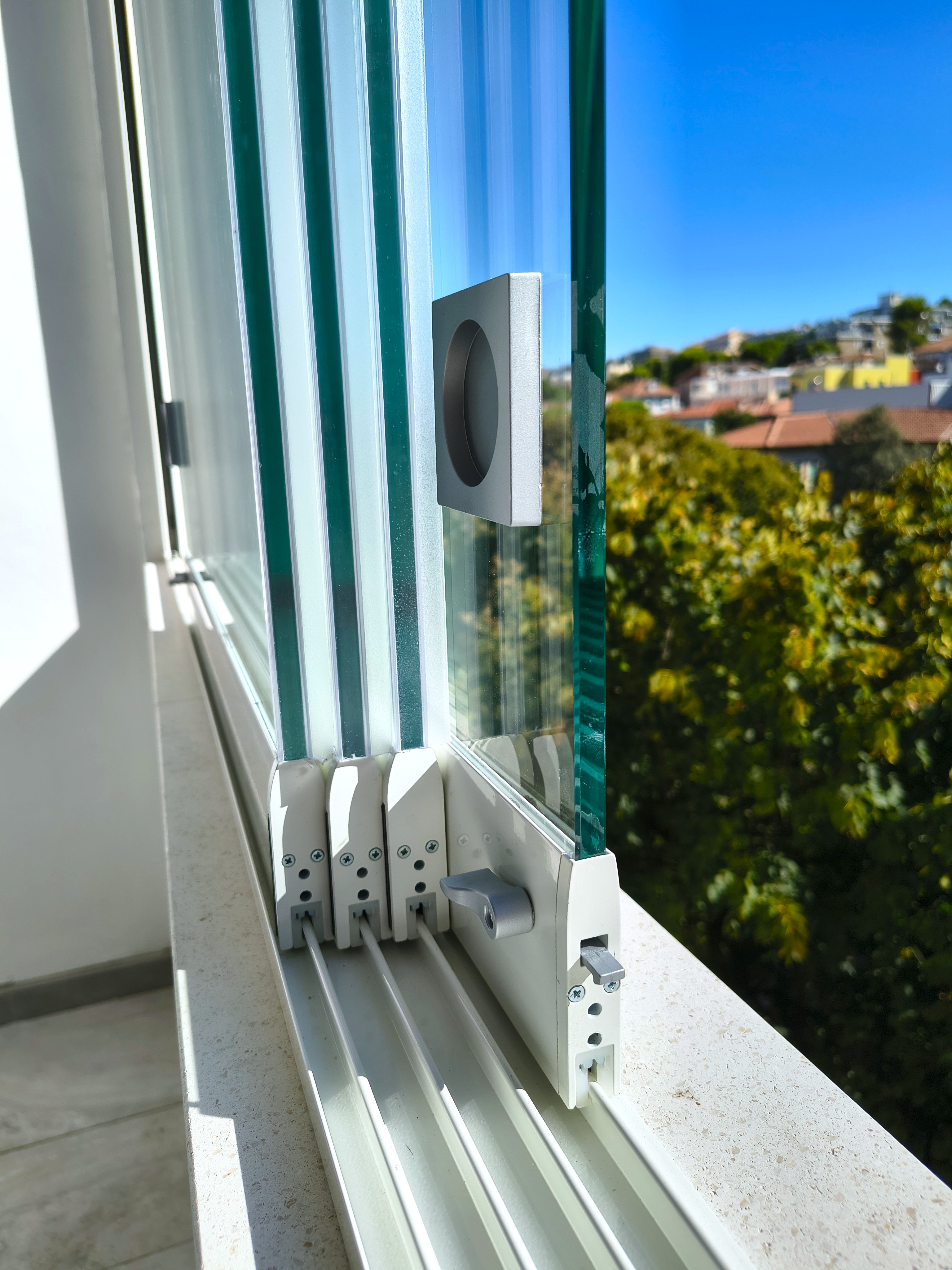 Vetrate Panoramiche - Falconara 2 — vetrata panoramica VEPA Residenziale | VETRO DESIGN ITALIA