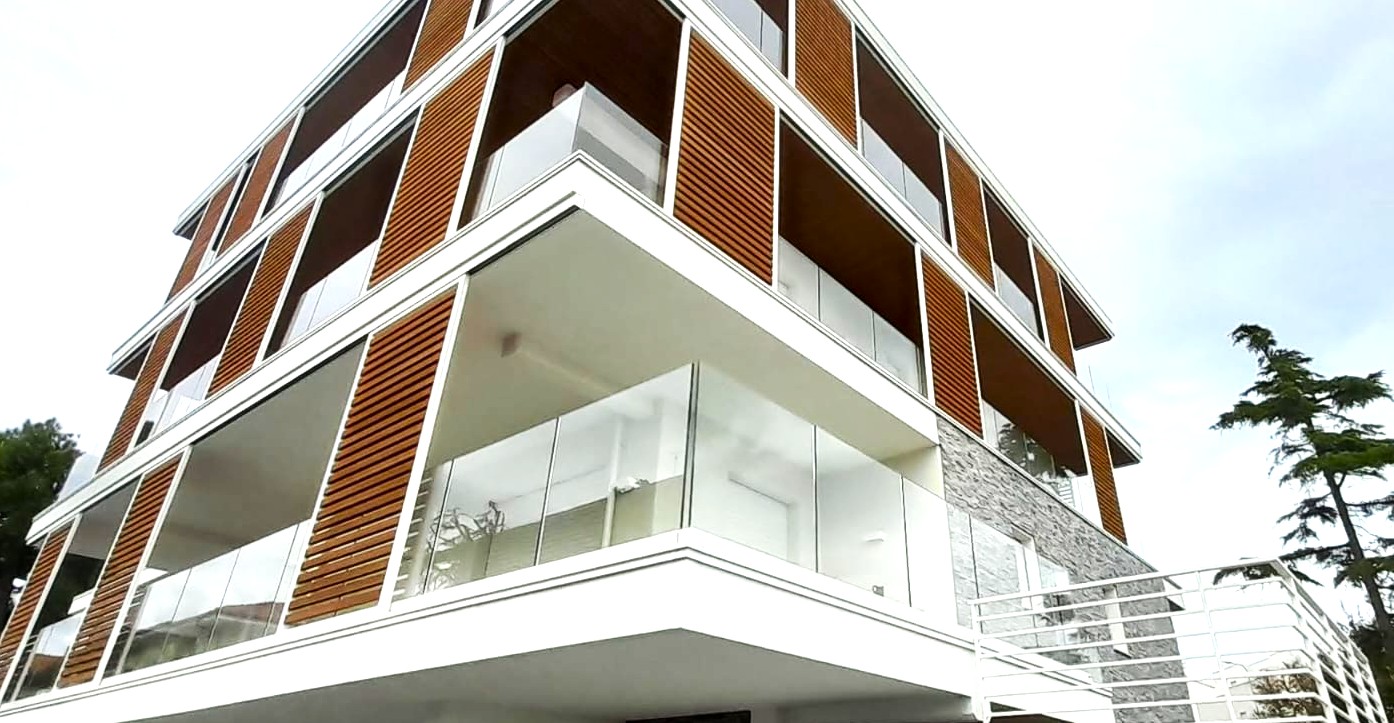 Parapetto terrazzo — vetrata panoramica VEPA Terrazzi | VETRO DESIGN ITALIA